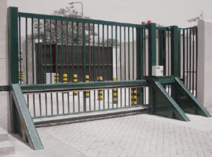 Avon made in UK PAS 68 armoured vehicle gate