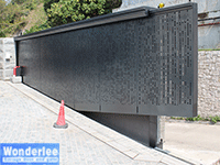 Wonderlee on-slope Cantilever Gate