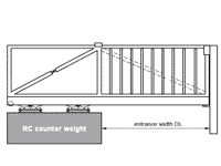 Telescopic gate