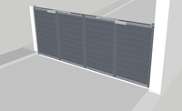 Fold gate