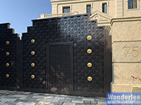 Slide gate with Tousek TPS 40Pro