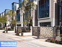 Automatic gates at SHK Riva