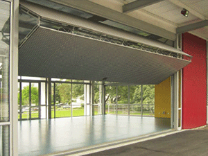 Bifolding door for large opening