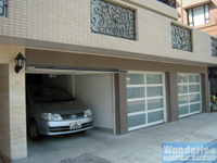 ... to reality, beautiful Aluminum-glass garage doors