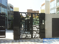 swing gate with GSM intercom
