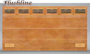Flushline panel with short Amore Vista window and matching air vents