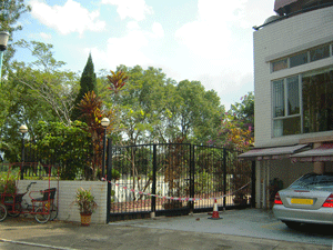 Existing gate would be removed