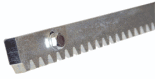 Steel rack for slide gate