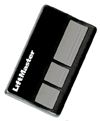 remote control with visor clip